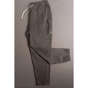 Vuori Pants Mens XXL Gray Sunday Performance Joggers Elastic Waist Zip Pockets